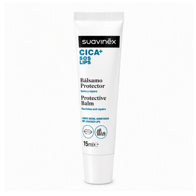 Suavinex Cica+ SOS Lips Bálsamo Reparador Labios 15 ml