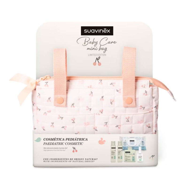 Pack Suavinex Canastilla Baby Care Mini Bag Rosa