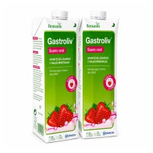 Bensania Gastroliv Suero Oral Fresa 2x250 ml Rehidratación