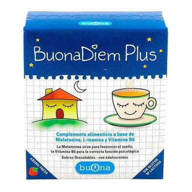 Buona Buonadiem Plus 20 Sobres 1,5 g Sabor Fresa