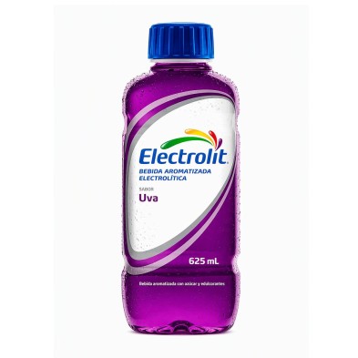 Electrolit Uva 625 ml bebida electrolítica hidratante