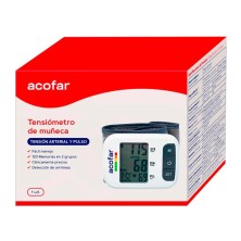 Acofar Tensiómetro Digital de Muñeca con detector de arritmias