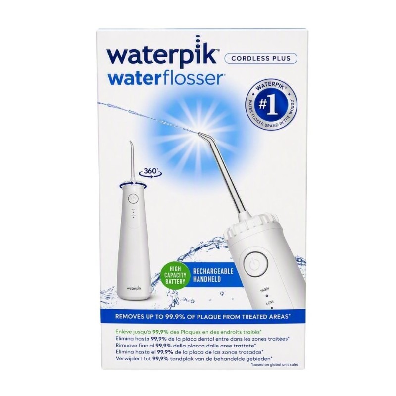Waterpik Cordless Plus WF-26 Blanco | Irrigador bucal inalámbrico