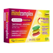 Reva Mind Complex Ánimo Positivo 30 Comprimidos | Bienestar emocional