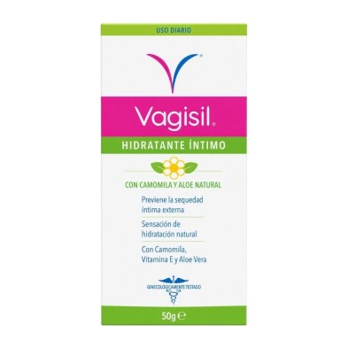 Vagisil Hidratante Íntimo Camomila y Aloe 50 ml | Hidratación íntima