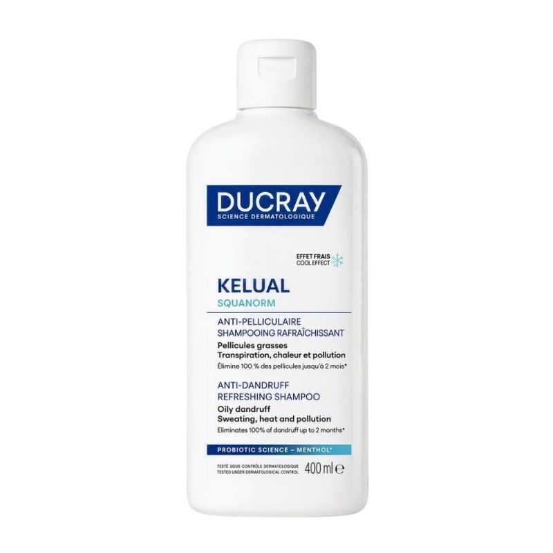 Ducray Kelual Squanorm Champú Anticaspa Refrescante 400 ml