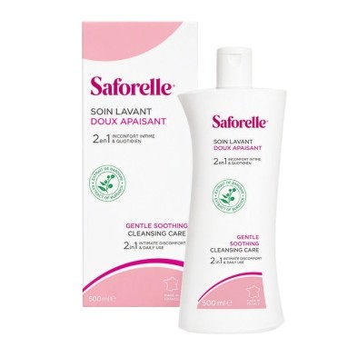 Saforelle Gel Cuidado Íntimo 500 ml | Higiene íntima diaria