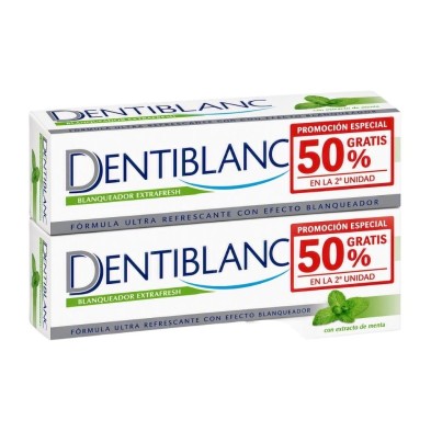 Duplo Dentiblanc Blanqueador Extrafresh 2x100 ml | Pasta dentífrica