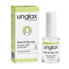 Unglax Base & Top Coat 10 ml | Base protectora