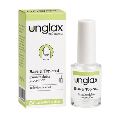 Unglax Base & Top Coat 10 ml | Base protectora