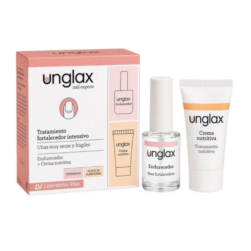 Pack Unglax Fortalecedor Uñas | Endurecedor y crema