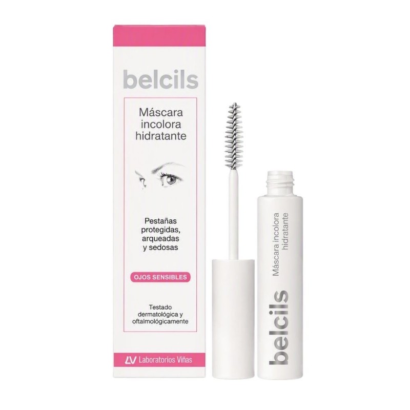 Belcils Máscara Incolora 8 ml | Pestañas hidratadas