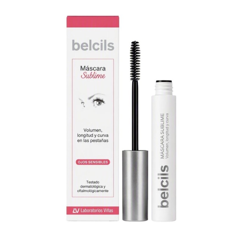 Belcils Máscara Sublime Negra 8 ml | Volumen y curva
