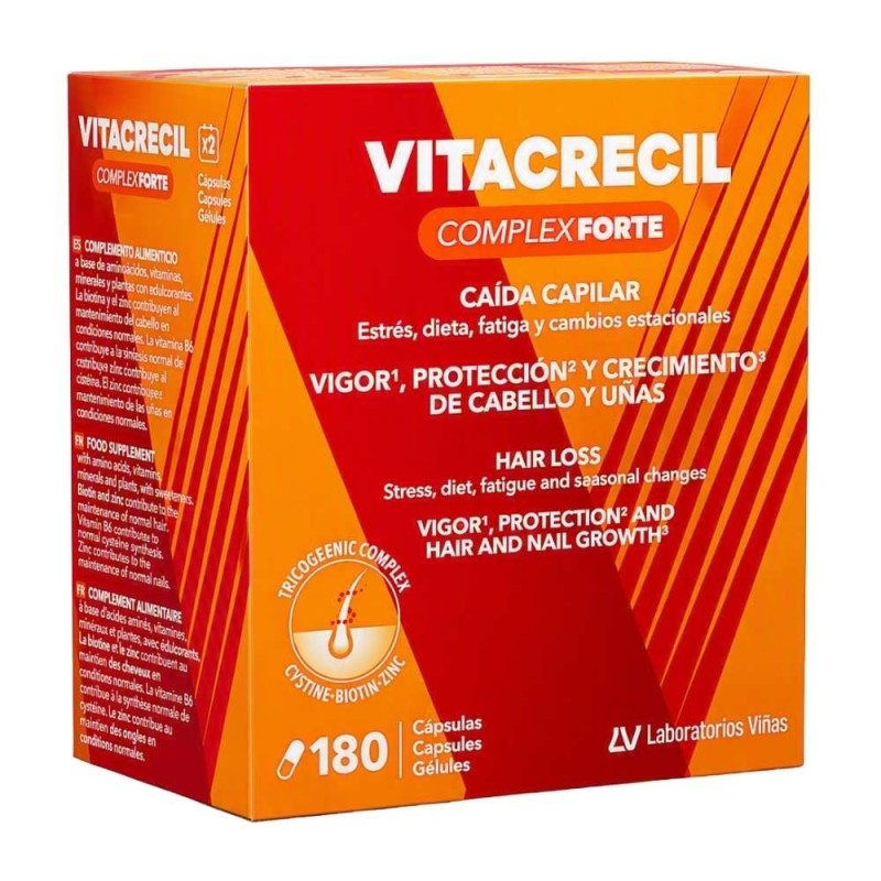 Vitacrecil Complex Forte 180 Cápsulas