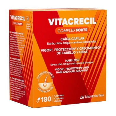 Vitacrecil Complex Forte 180 Cápsulas