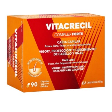 Vitacrecil Complex Forte 90 cápsulas | Cabello y uñas