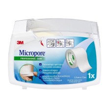 3M Micropore Blanco 2,5x7,5 m | Fijación de apósitos
