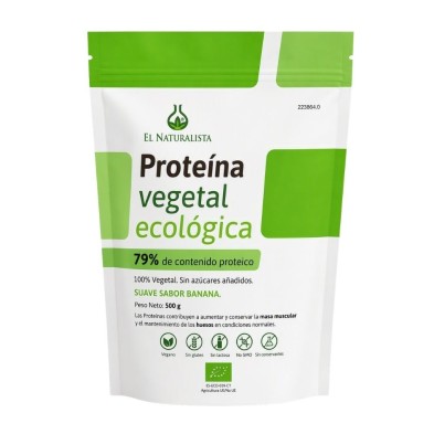 El Naturalista Proteína Vegetal Banana | Aporte proteico