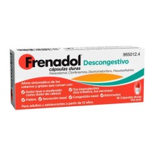 Frenadol Descongestivo 16 Cápsulas
