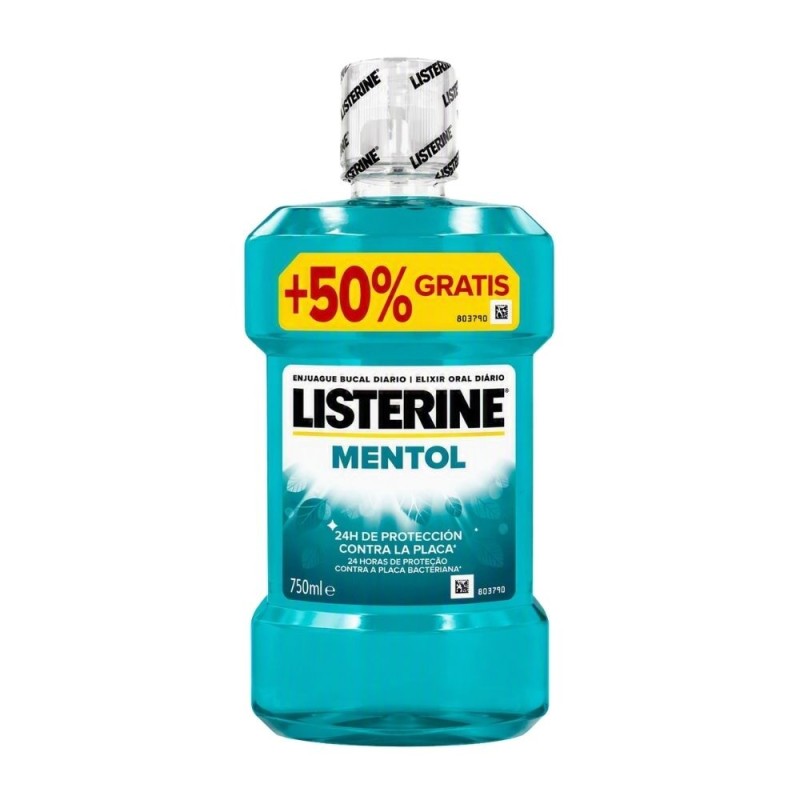 Listerine Mentol 750 ml | Enjuague bucal