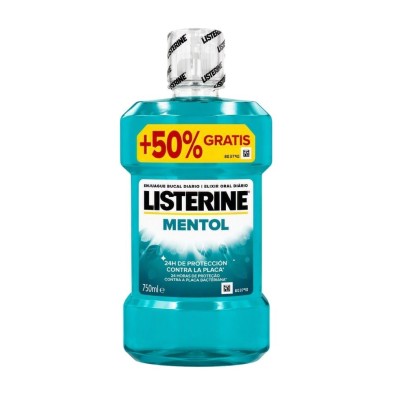 Listerine Mentol 750 ml | Enjuague bucal