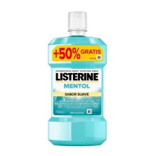 Listerine Mentol Suave Zero Alcohol 750 ml | Enjuague bucal