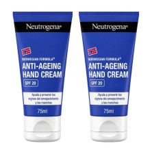 Duplo Neutrogena Crema de Manos Antiedad SPF 20 2x75 ml