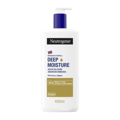 Neutrogena Aceite en Loción 400 ml | Hidratación corporal