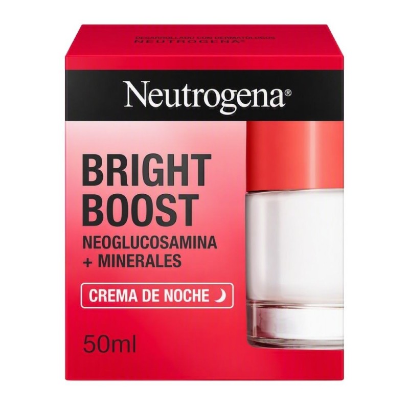 Neutrogena Bright Boost Crema de Noche 50 ml | Luminosidad