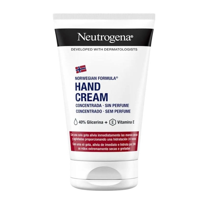 Neutrogena Crema Manos Sin Perfume 50 ml | Hidratante