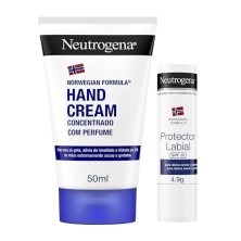Pack Neutrogena Crema de manos 50 ml + Labial SPF20