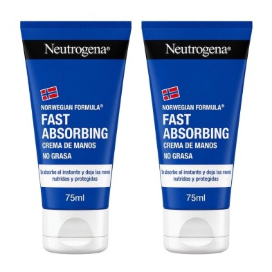 Duplo Neutrogena Manos Rápida Absorción 2x75 ml