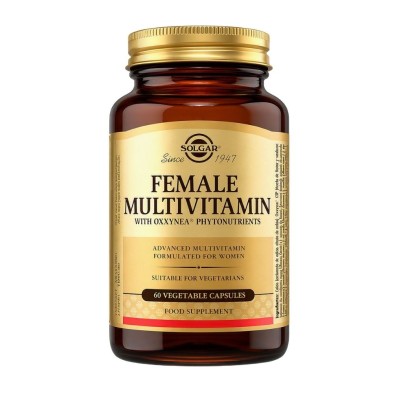 Solgar Female Multivitamin 60 cápsulas | Complemento mujer