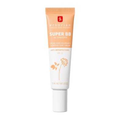 Erborian Super BB Doré SPF20 15 ml | BB cream alta cobertura