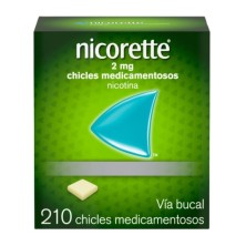 Nicorette Classic 2 mg 210 chicles | Dejar de fumar