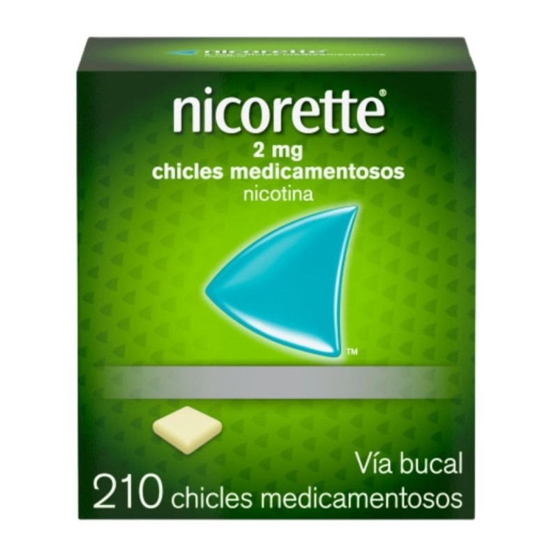 Nicorette Classic 2 mg 210 chicles | Dejar de fumar