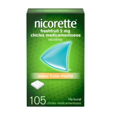 Nicorette Freshfruit 2 mg 105 chicles | Dejar de fumar
