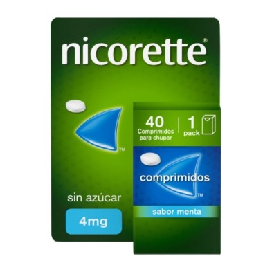 Nicorette Supermint 4 mg 40 comprimidos | Dejar de fumar