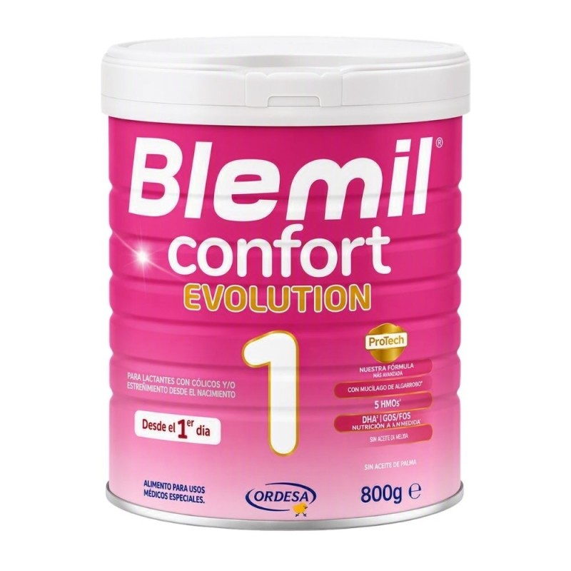 Blemil 1 Confort Evolution 800 g | Fórmula digestiva infantil