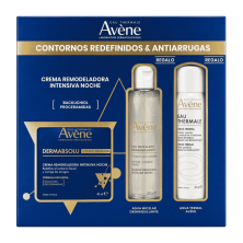 Pack Avène DermAbsolu Crema Remodeladora Noche 40 ml + Agua Micelar 100 ml + Agua Termal 50 ml