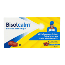Bisolcalm Cereza y Frutos del Bosque 16 pastillas | Garganta