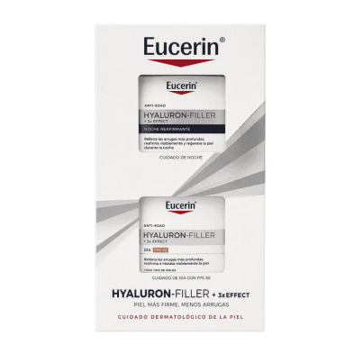 Pack Eucerin Hyaluron-Filler +3x Effect Día y Noche