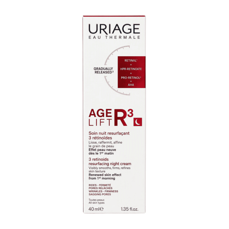 Uriage Age Lift R3 Crema de Noche 40 ml | Renovadora