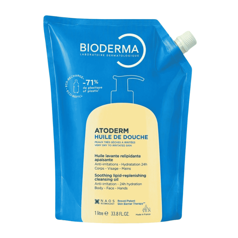 Bioderma Atoderm Aceite De Ducha Eco-Recarga 1 1000 Ml