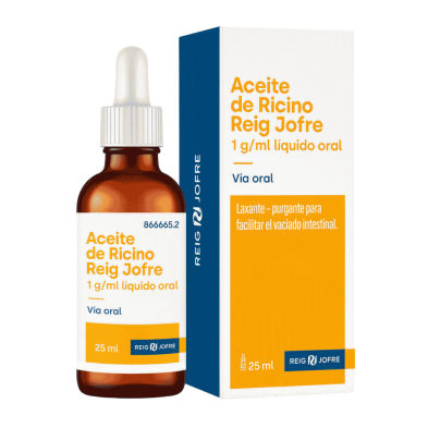 Orravan Aceite de ricino 25 g | Laxante de contacto