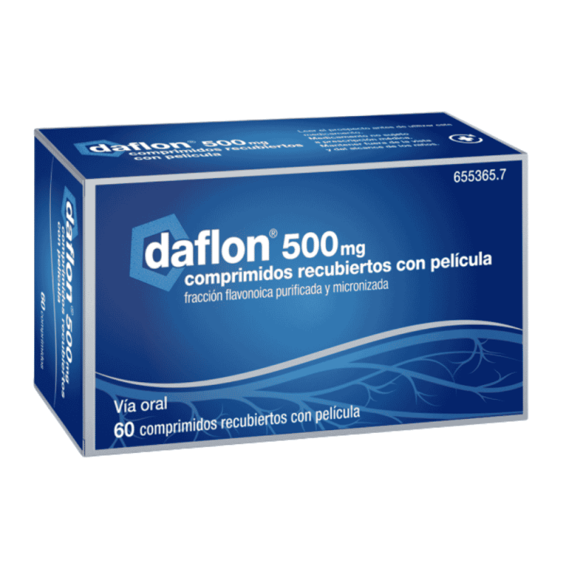 Daflon 500 mg 60 comprimidos | Alivio venoso