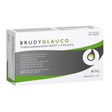 Brudy Glauco 60 cápsulas | Complemento con DHA y citicolina