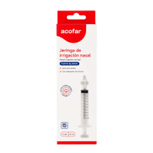 Acofar Jeringa Nasal 2x10 ml | Higiene nasal