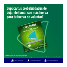 Nicorette Classic 2 mg 210 chicles | Dejar de fumar