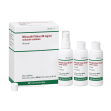 Minoxidil Viñas 50 mg/ml 3x60 ml | Caída del cabello